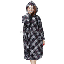 factory customized bicycle motorcycle raincoat women PU rain poncho for riders